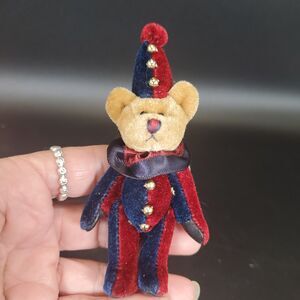 Boyds Bears TF Wuzzies Mini Plush Bear 4.5” Vintage Collectible Figure